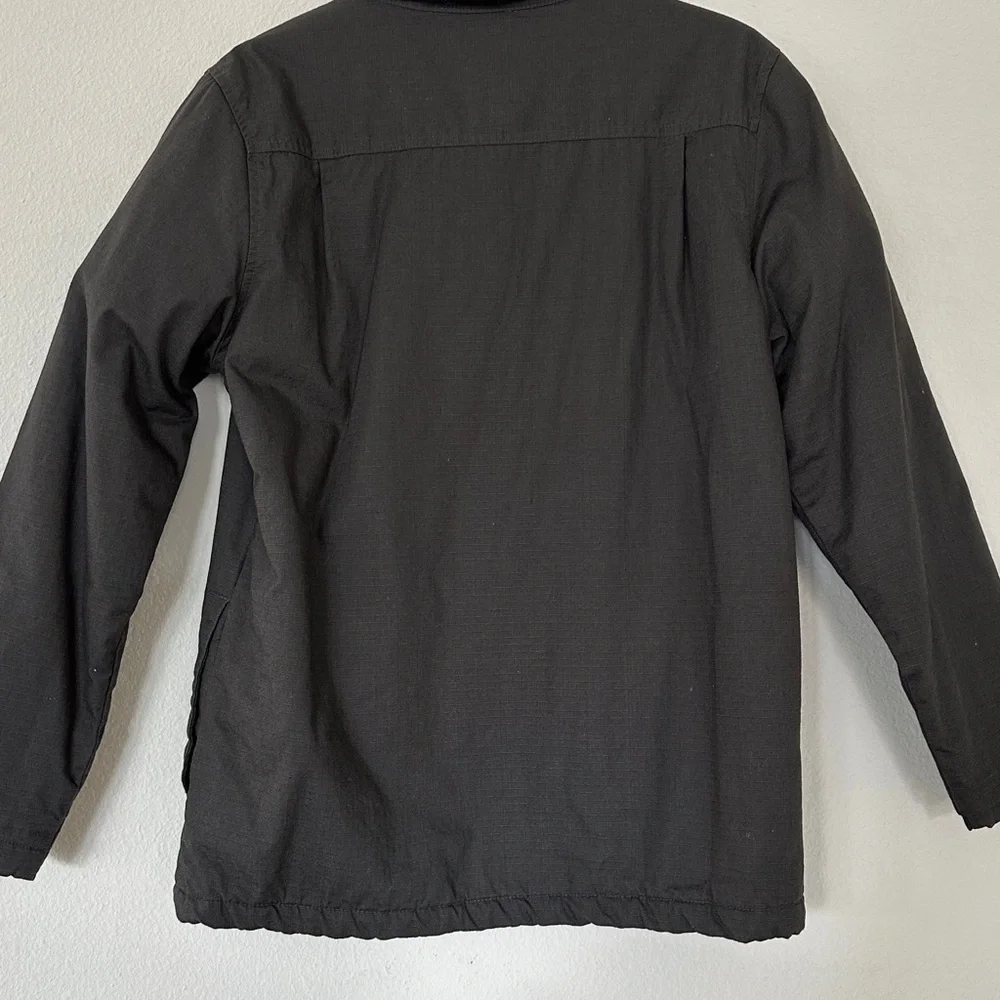 Vans Men's Charcoal Shirt Jacket with Black Sherpa Interior - Picture 6 of 6